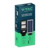 Naświetlacz oprawa uliczna LED solarna V-TAC 8W czarny VT-ST120W 6000K 1000lm
